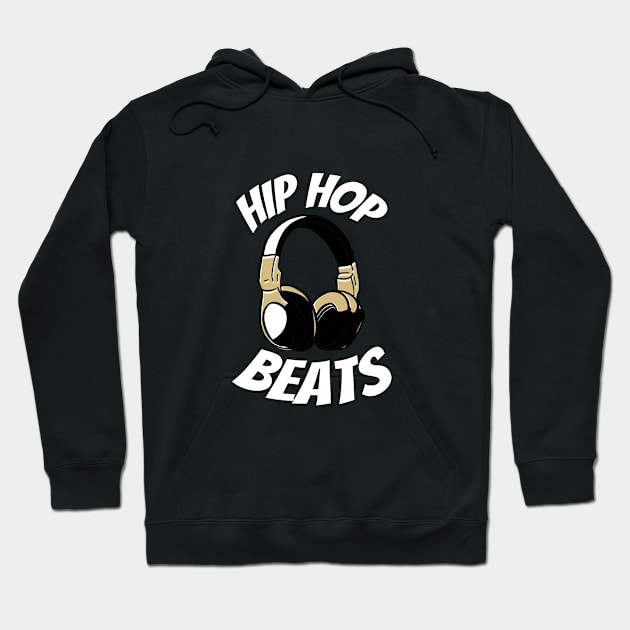 Hip Hop Beats Rap Music Design 90s Kopfhörer Hoodie by Upswipe.de